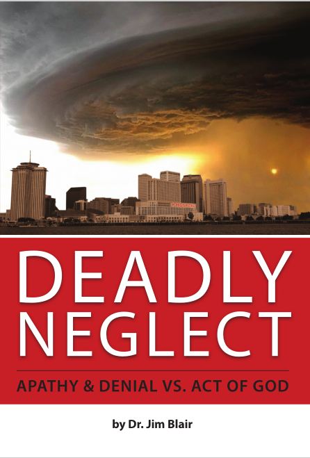 A book cover with a picture of a city and the words " deadly neglect ".